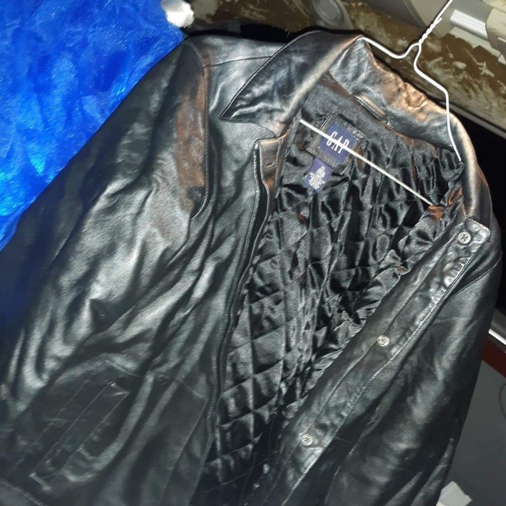 Mens leather jacket